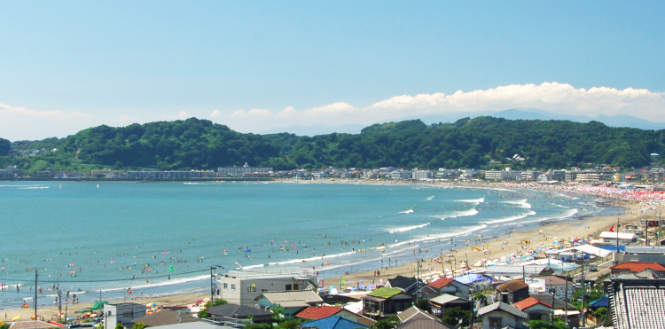 由比ヶ浜海水浴場