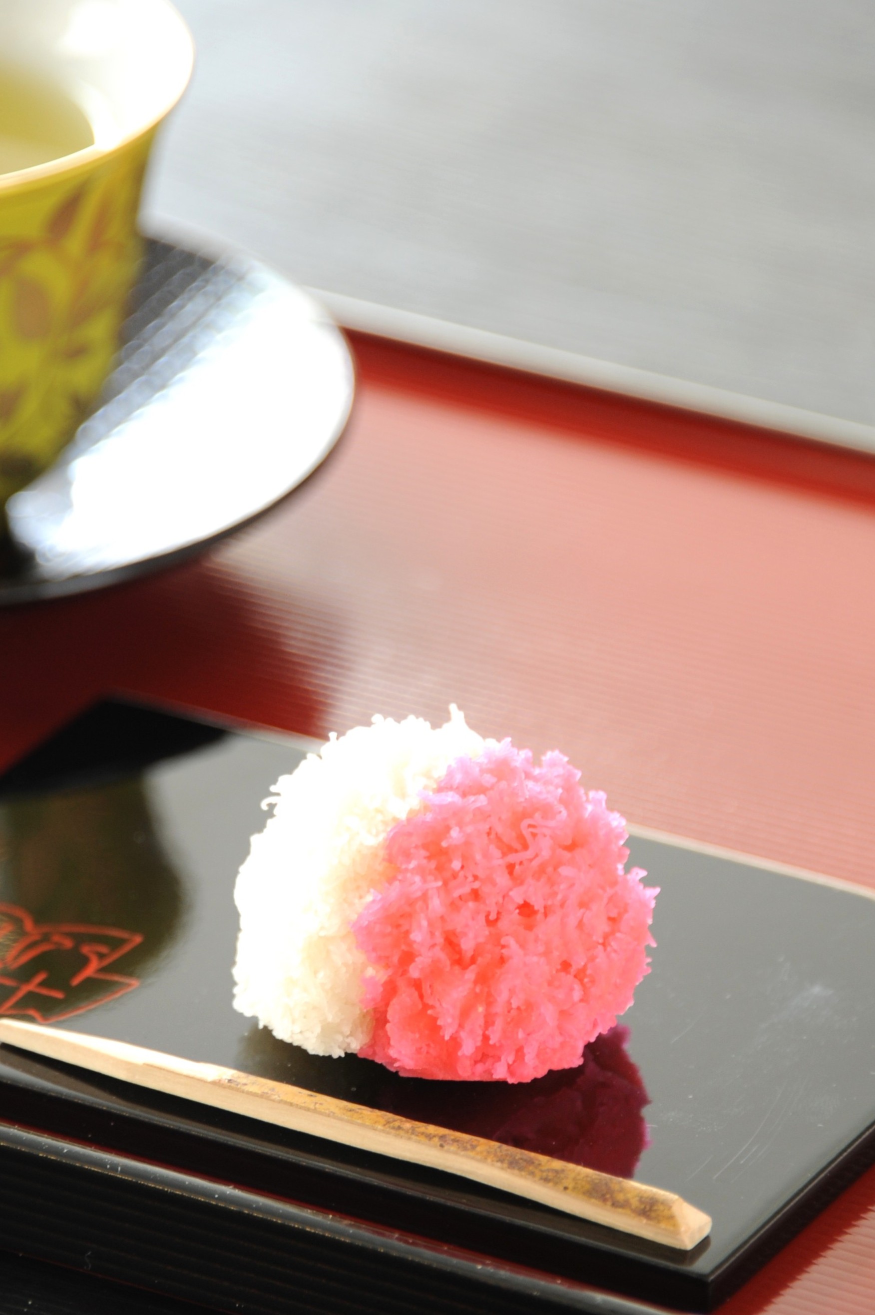 1月・咲分け（お煎茶添え）